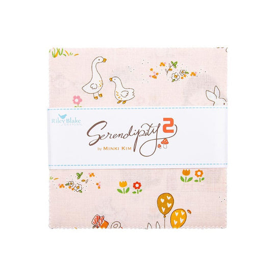 Serendipity 2 5" Stacker by Minki Kim for Riley Blake Designs, Charm Pack