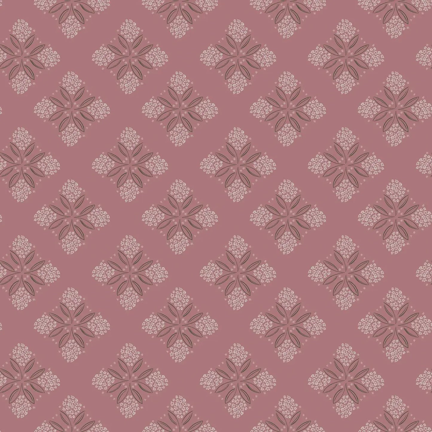 Patterned design on a pink background