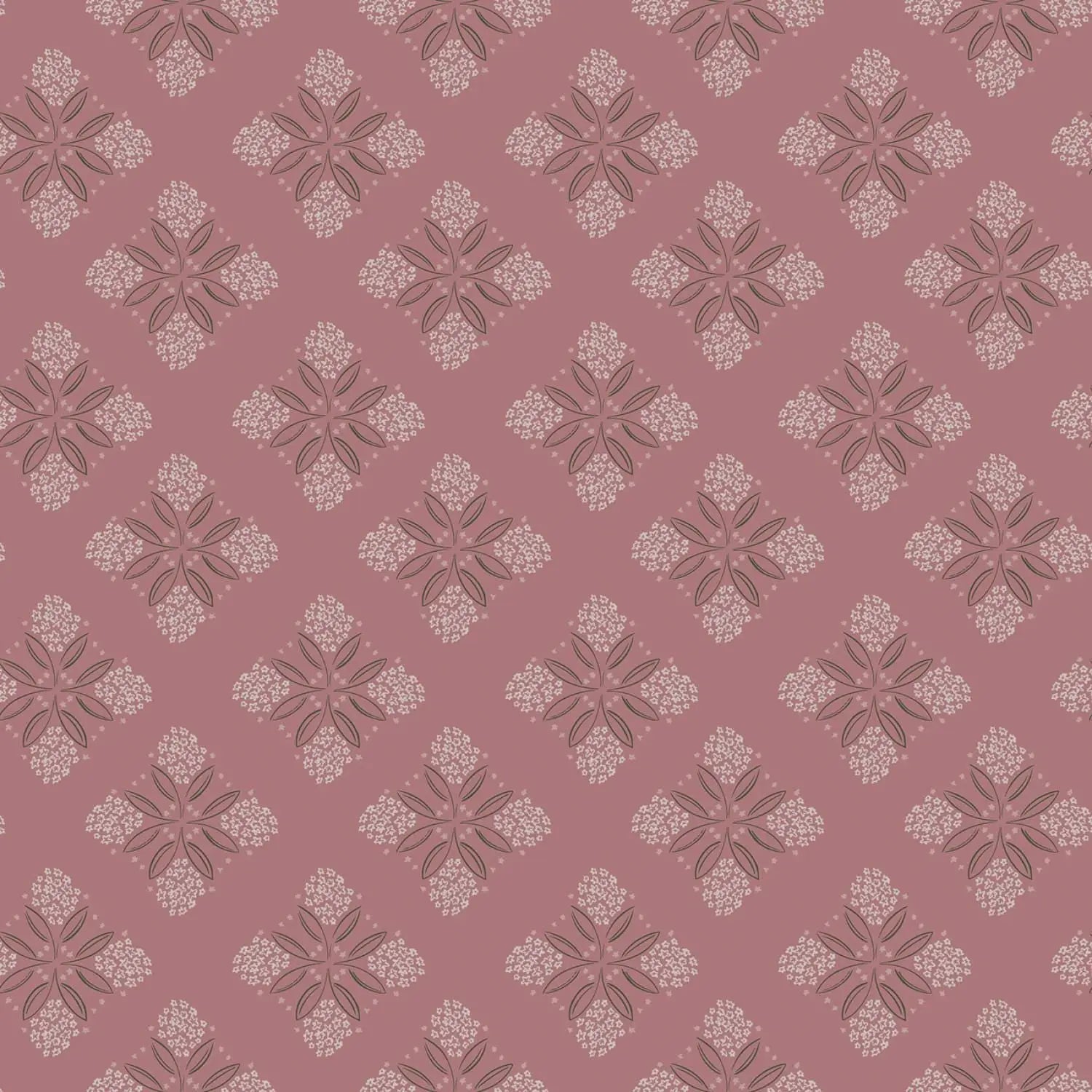 Patterned design on a pink background