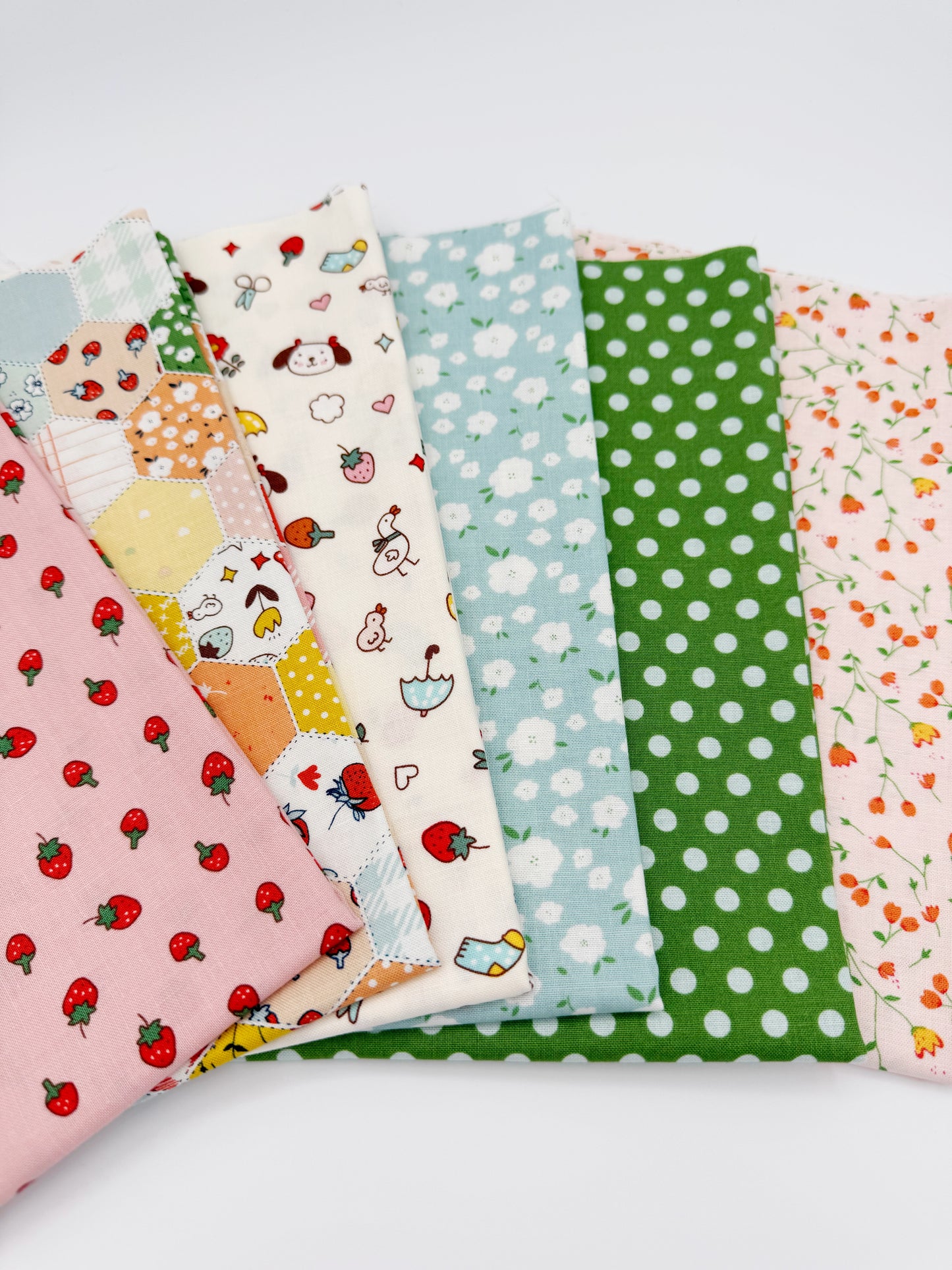 Serendipity 2 by Minki Kim, Shop Curated Fat Quarter Bundle, 6 Fat Quarters