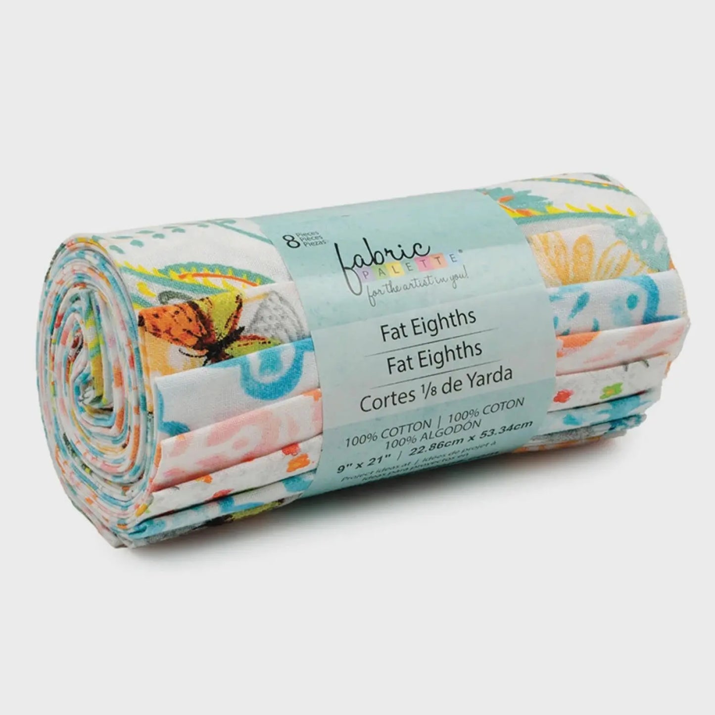 8 Pc Fat Eights Assorted 9" x 21" from Fabric Editions, 100% Quilt Cotton Fabric, Pre-Cut Fabric Groovy Quilt Co